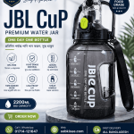 💦 jbl cup premium water jar – 2200ml