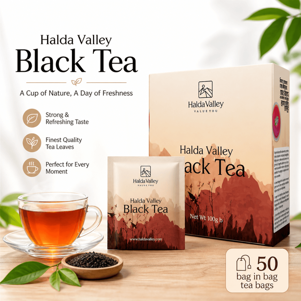 haldа valley black tea 1oogm 50bags